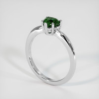 1.07 Ct. Sapphire Ring, 14K White Gold 2