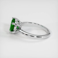 1.83 Ct. Emerald Ring, 18K White Gold 4