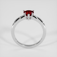 1.22 Ct. Ruby Ring, 18K White Gold 3