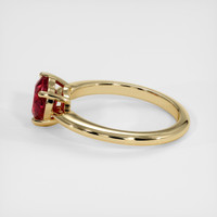 1.65 Ct. Ruby Ring, 10K Yellow Gold 4