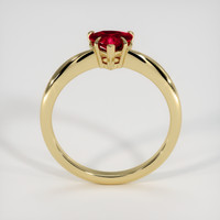 1.08 Ct. Ruby Ring, 14K Yellow Gold 3