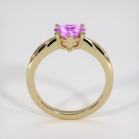 1.56 Ct. Pink Sapphire Ring, 14K Yellow Gold 3