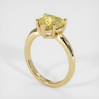 2.77 Ct. Yellow Sapphire Ring, 14K Yellow Gold 2