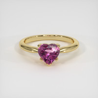 1.30 Ct. Gemstone Ring, 18K Yellow Gold 1