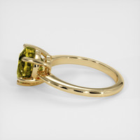 4.22 Ct. Sapphire Ring, 18K Yellow Gold 4