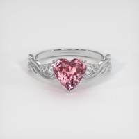 1.69 Ct. Sapphire Ring, Platinum 950 1