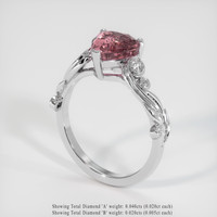 1.69 Ct. Sapphire Ring, Platinum 950 2