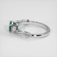 1.05 Ct. Sapphire Ring, Platinum 950 4