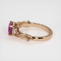 1.30 Ct. Gemstone Ring, 14K Rose Gold 4