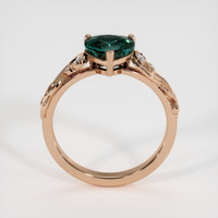 2.02 Ct. Color Change Sapphire Ring, 14K Rose Gold 3