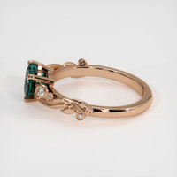 2.02 Ct. Color Change Sapphire Ring, 14K Rose Gold 4