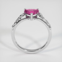 0.72 Ct. Gemstone Ring, 14K White Gold 3