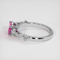 0.72 Ct. Gemstone Ring, 14K White Gold 4