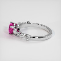 1.53 Ct. Sapphire Ring, 14K White Gold 4