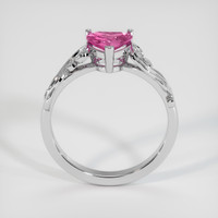 1.04 Ct. Sapphire Ring, 14K White Gold 3