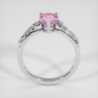 1.60 Ct. Pink Sapphire Ring, 14K White Gold 3