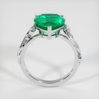 3.01 Ct. Emerald Ring, 18K White Gold 3