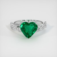 Emerald Ring 2.15 Ct. 18K White Gold Preview
