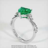 Emerald Ring 2.15 Ct. 18K White Gold Preview