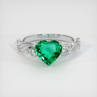 Emerald Ring 1.32 Ct., 18K White Gold Preview
