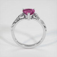 1.30 Ct. Gemstone Ring, 18K White Gold 3