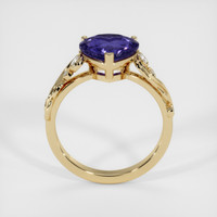 2.92 Ct. Color Change Sapphire Ring, 14K Yellow Gold 3