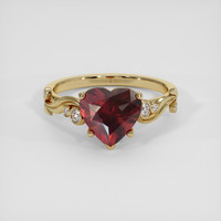 4.35 Ct. Gemstone Ring, 14K Yellow Gold 1