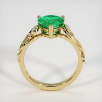 Emerald Ring 1.32 Ct. 18K Yellow Gold Preview