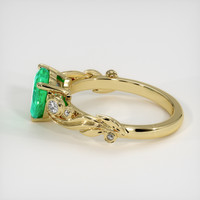 Emerald Ring 1.32 Ct. 18K Yellow Gold Preview