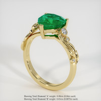 Emerald Ring 2.11 Ct., 18K Yellow Gold Preview