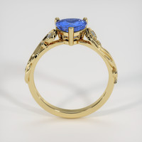 1.44 Ct. Violet Sapphire Ring, 18K Yellow Gold 3