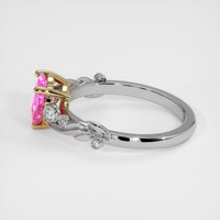 1.04 Ct. Sapphire Ring, 18K Yellow & White 4