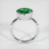 3.01 Ct. Emerald Ring, Platinum 950 3