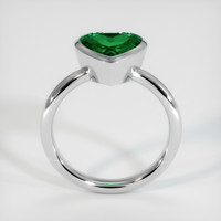 1.98 Ct. Emerald   Ring, Platinum 950 3