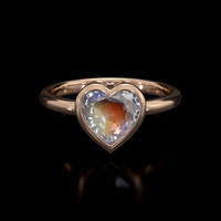 2.00 Ct. Gemstone Ring, 14K Rose Gold 1