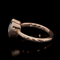 2.00 Ct. Gemstone Ring, 14K Rose Gold 4