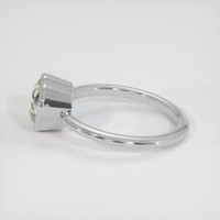 4.63 Ct. Sapphire Ring, 14K White Gold 4