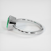 1.46 Ct. Emerald Ring, 18K White Gold 4