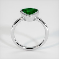 1.58 Ct. Emerald Ring, 18K White Gold 2