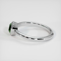 1.07 Ct. Sapphire Ring, 18K White Gold 4