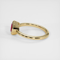 1.65 Ct. Ruby Ring, 10K Yellow Gold 4