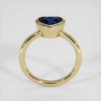 2.07 Ct. Blue Sapphire Ring, 10K Yellow Gold 3
