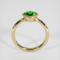 1.22 Ct. Green Tsavorite Garnet Ring, 14K Yellow Gold 3
