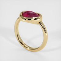 Ruby Ring 3.76 Ct., 14K Yellow Gold Preview
