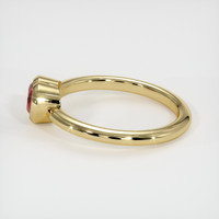 0.97 Ct. Ruby  Ring - 14K Yellow Gold