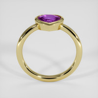 1.51 Ct. Pinkish Purple Sapphire Ring, 14K Yellow Gold 3
