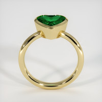 1.98 Ct. Emerald Ring, 18K Yellow Gold 3