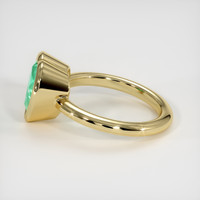 2.72 Ct. Emerald Ring, 18K Yellow Gold 4