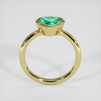 2.33 Ct. Emerald Ring, 18K Yellow Gold 3