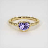 2.69 Ct. Sapphire Ring, 18K Yellow Gold 1